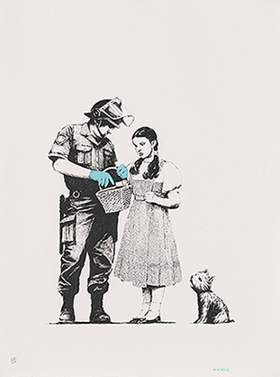 BANKSY born 1974 Stop and Search 2007